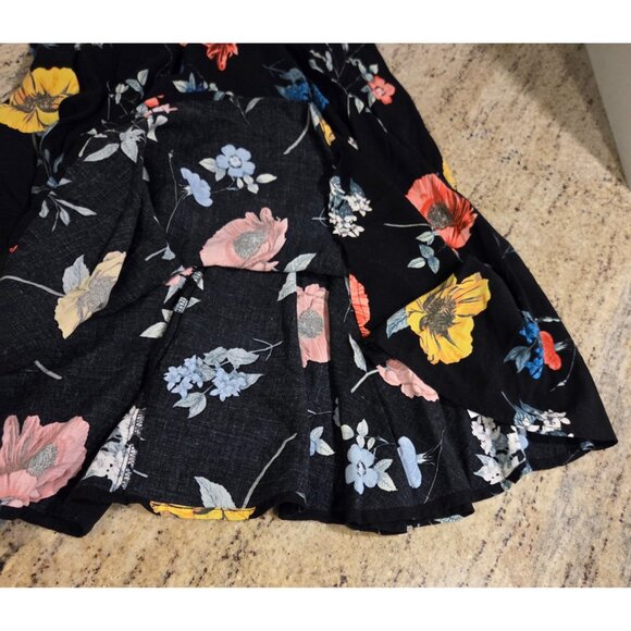 Lot of 2 Old Navy Cami Mini Dress Size L  Floral Smocked A-Line Sleeveless - Picture 6 of 16